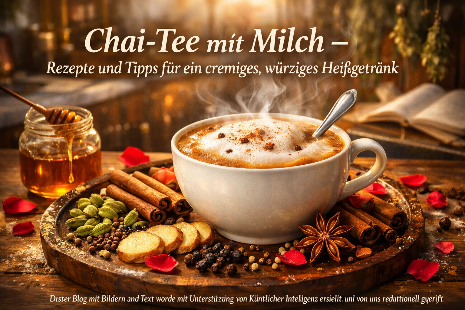 Chai-Tee mit Milch