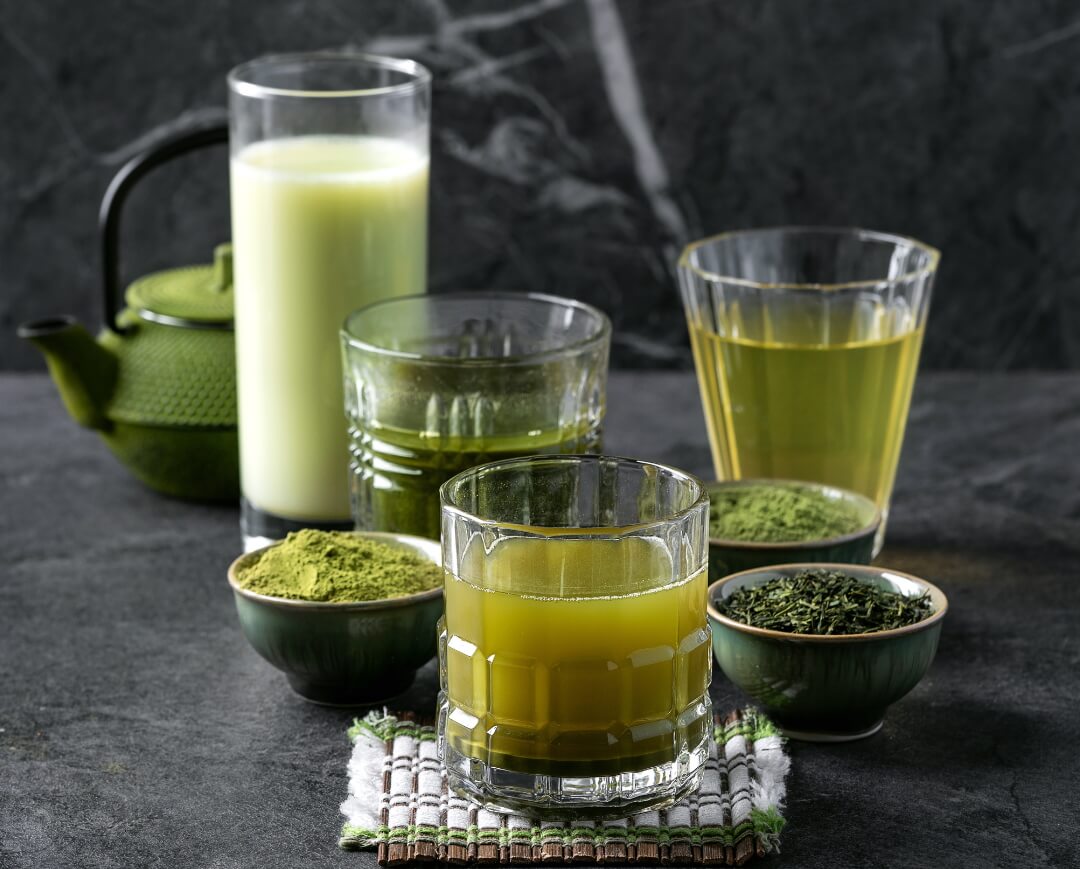 Grüner Tee Sencha Rezepte