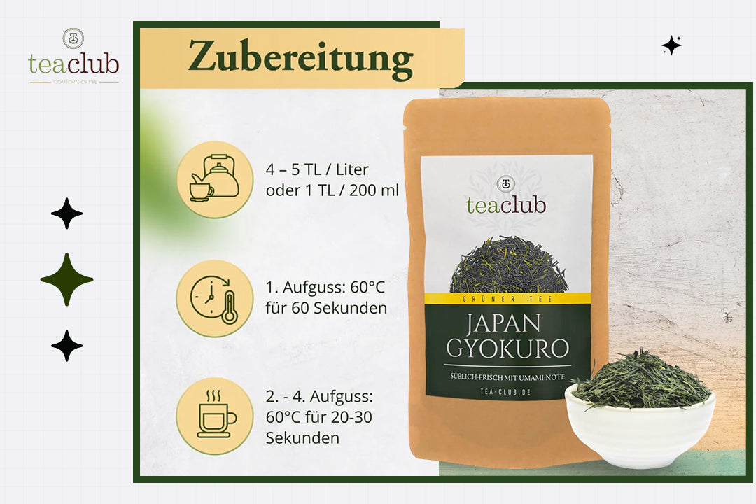 Wie man Gyokuro-Grüntee für authentische Premium-Qualität auswählt