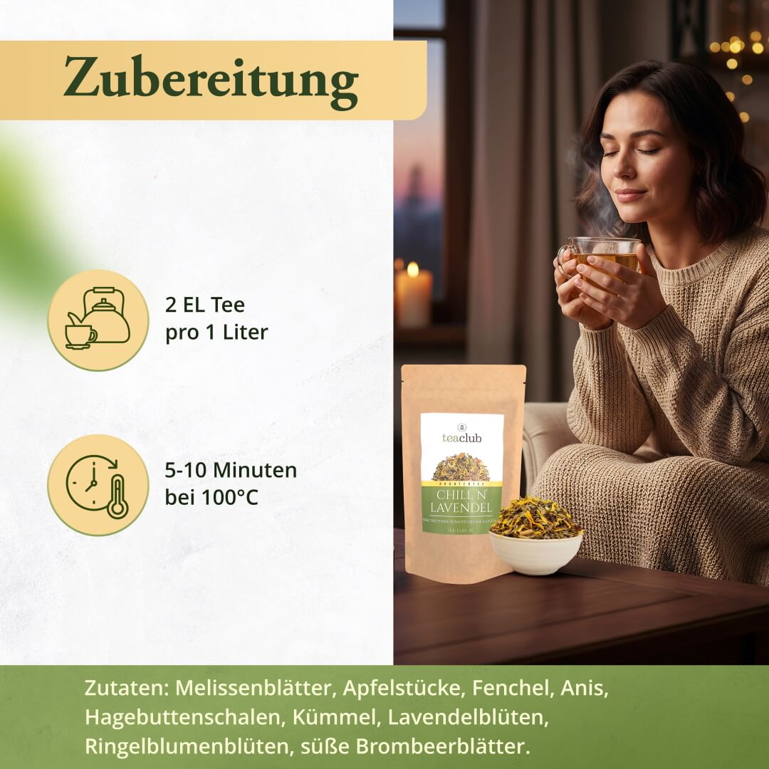 Chill N Lavendel Zubereitung
