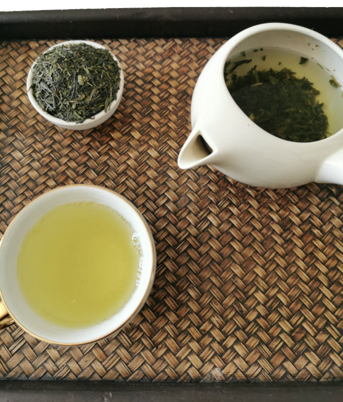 Sencha Tee Zubereitung