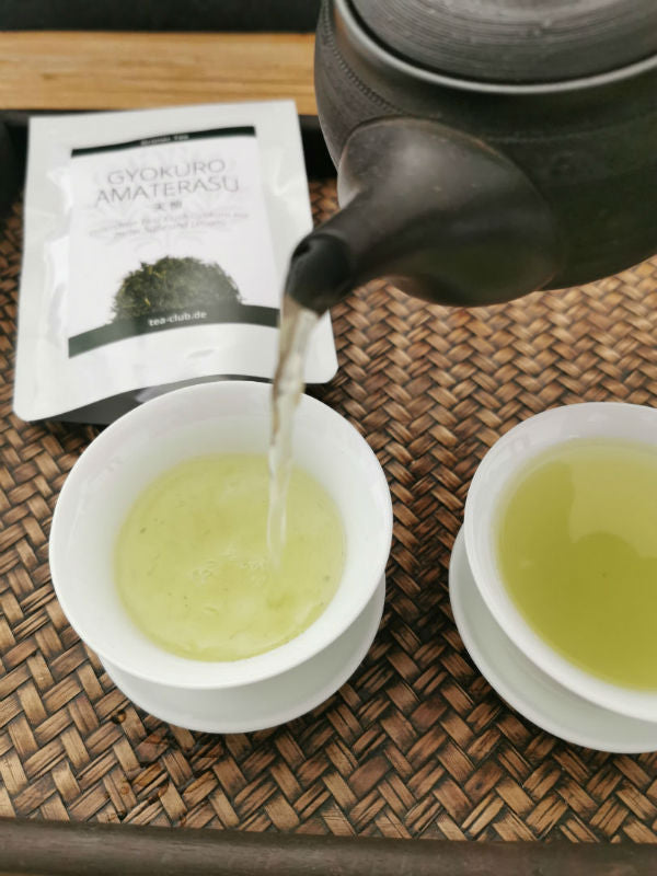 Grüner Tee Zubereitung