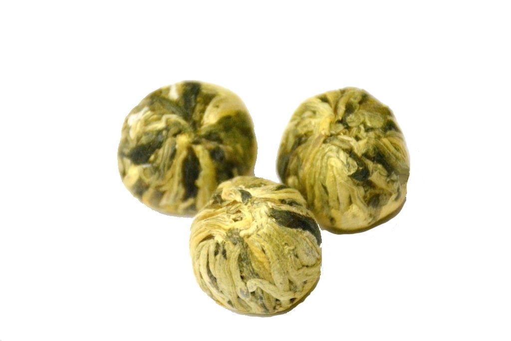 Teeblume aus Grüner Tee und Ringelblumenblüten