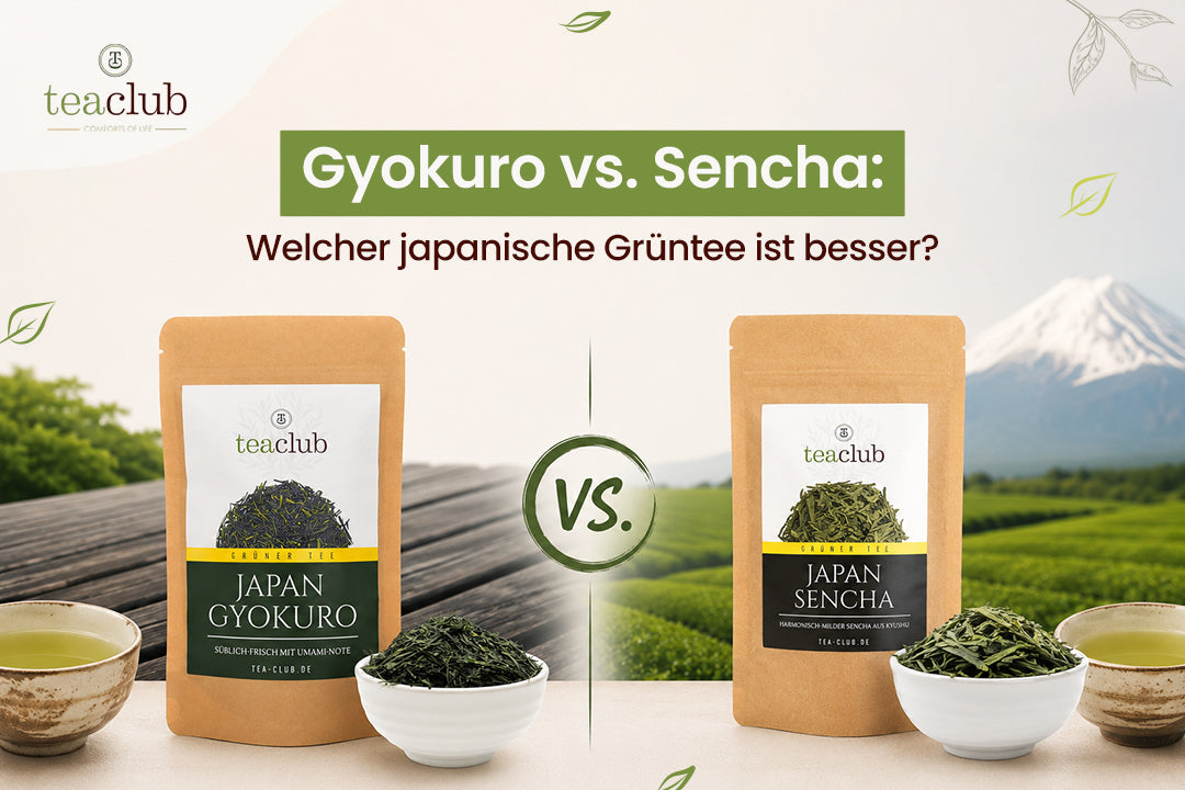 Gyokuro vs. Sencha – Unterschiede, Geschmack & Vorteile