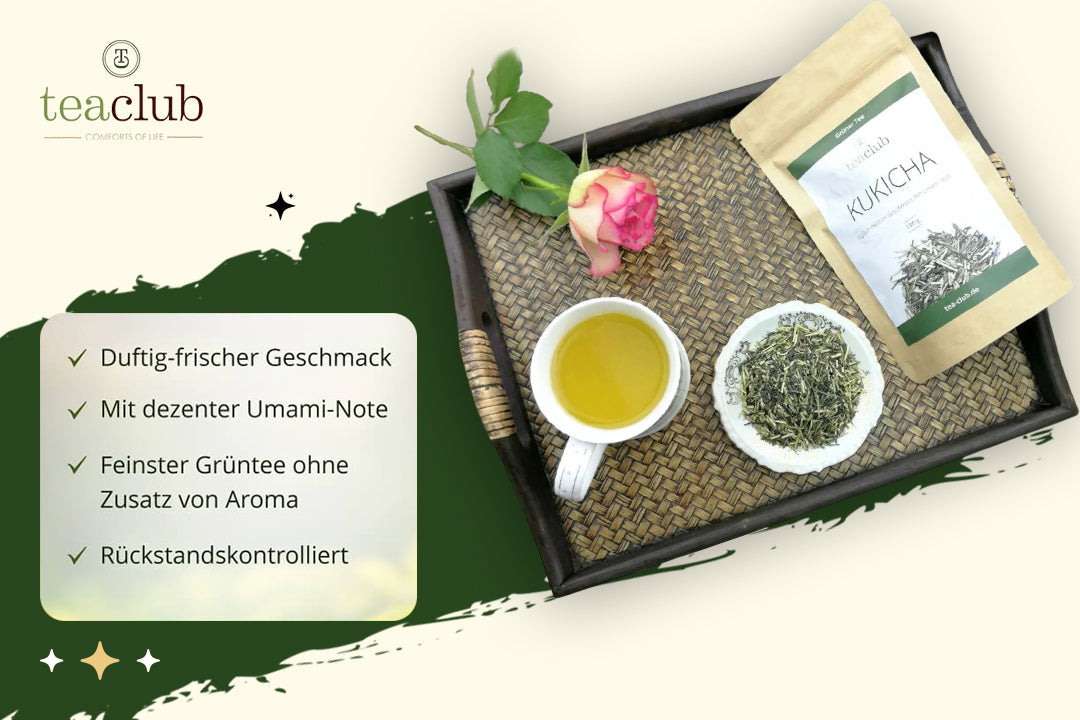 Kukicha-Tee aus Japan: Geschmack, Vorteile & Zubereitung
