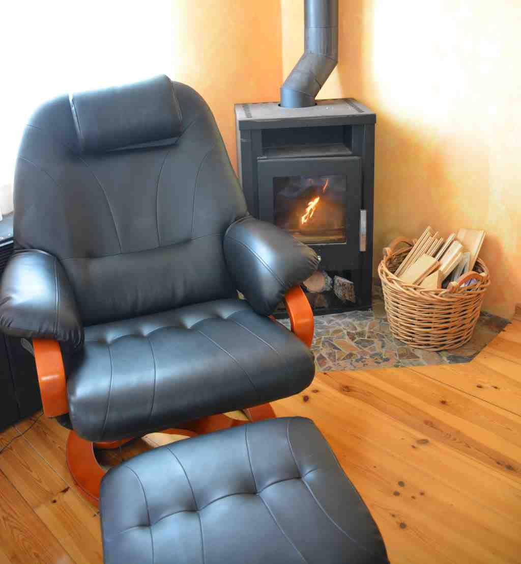 Tee im Massagesessel