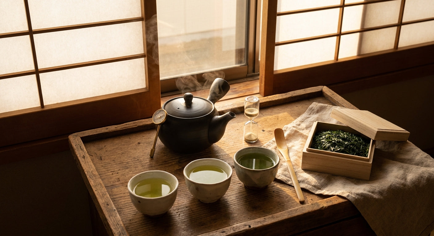 Gyokuro zubereiten