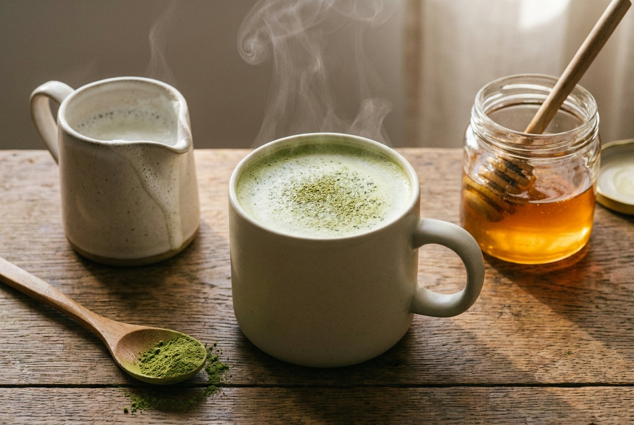 Matcha Latte Rezept: Warm, cremig & klumpenfrei