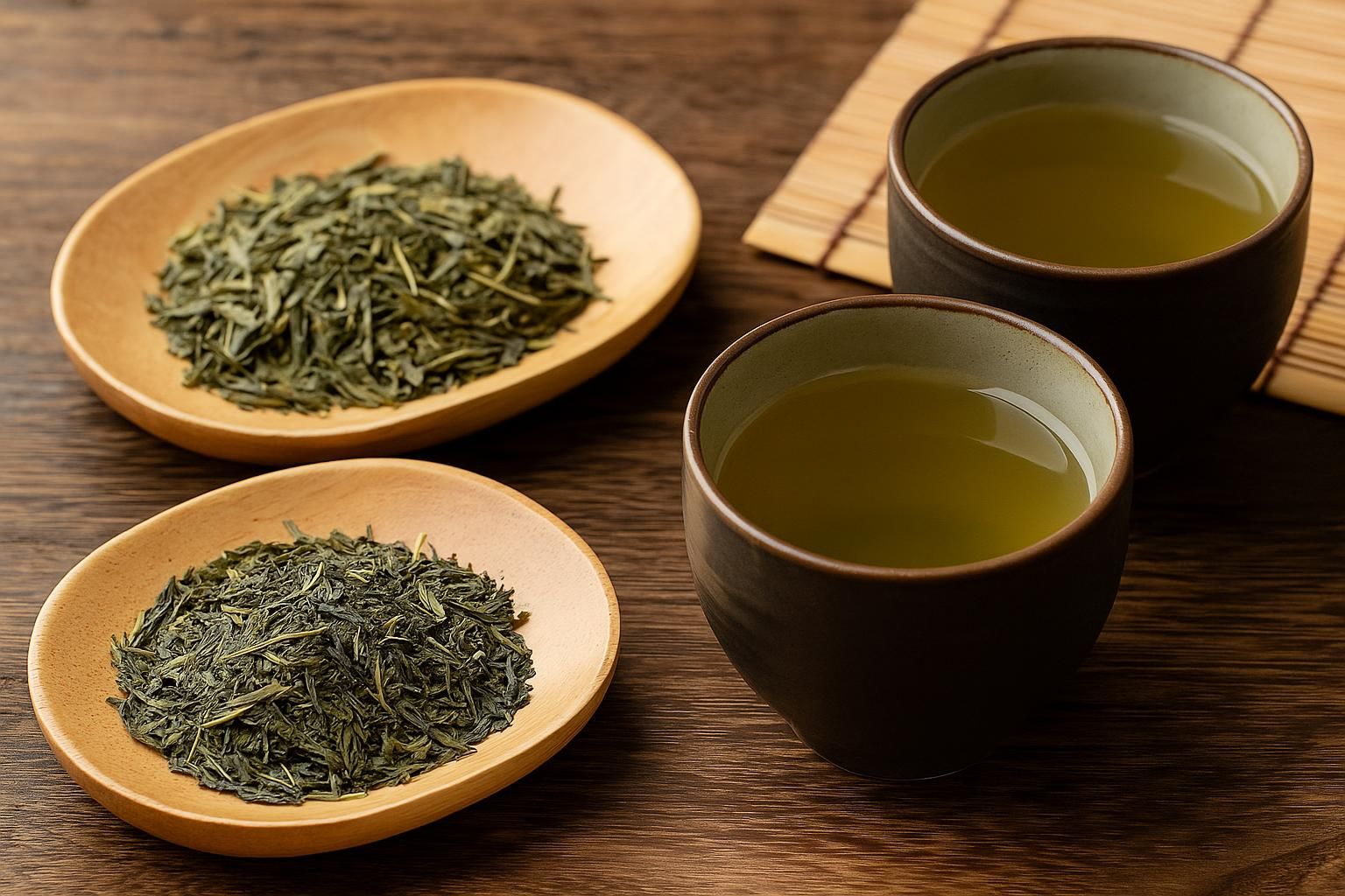 Bancha und Sencha im Vergleich