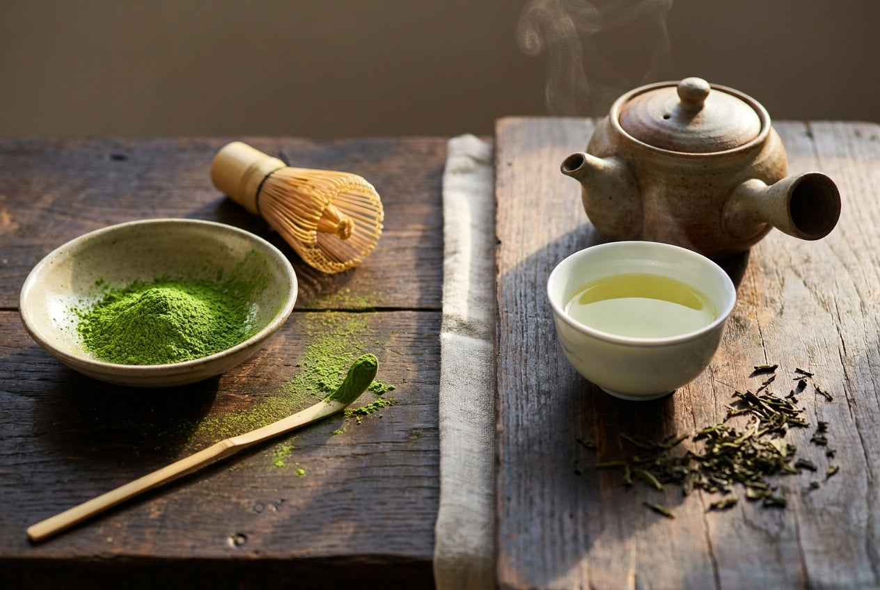 Matcha vs Grüntee