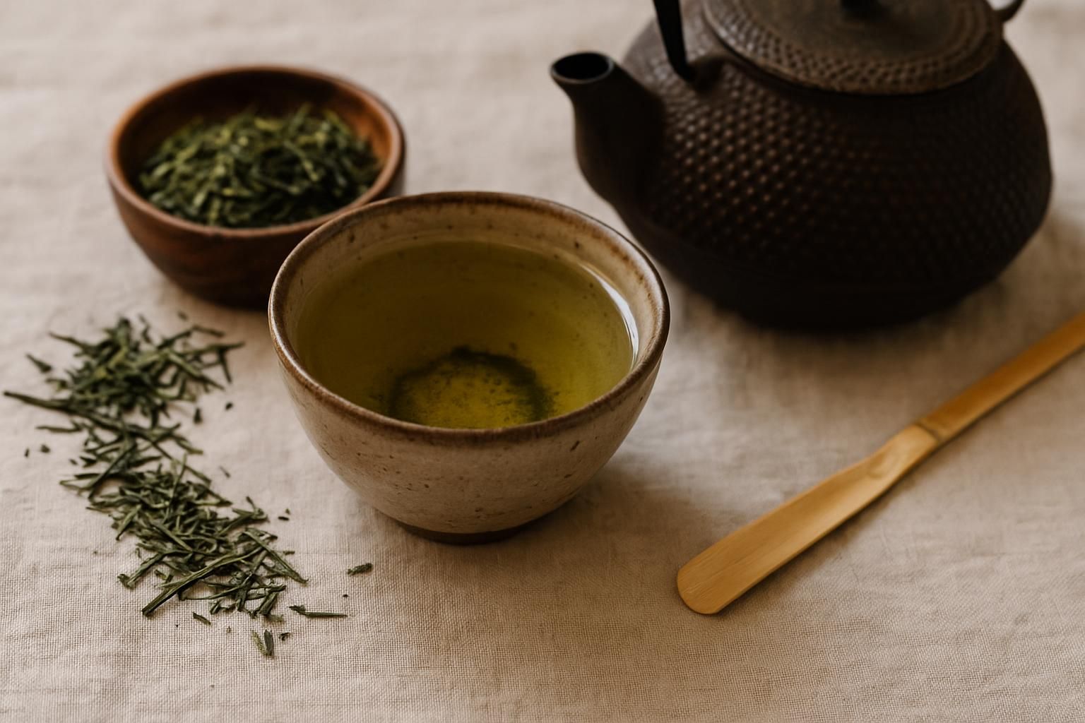 Sencha grüner Tee: Herkunft, Geschmack & Zubereitung