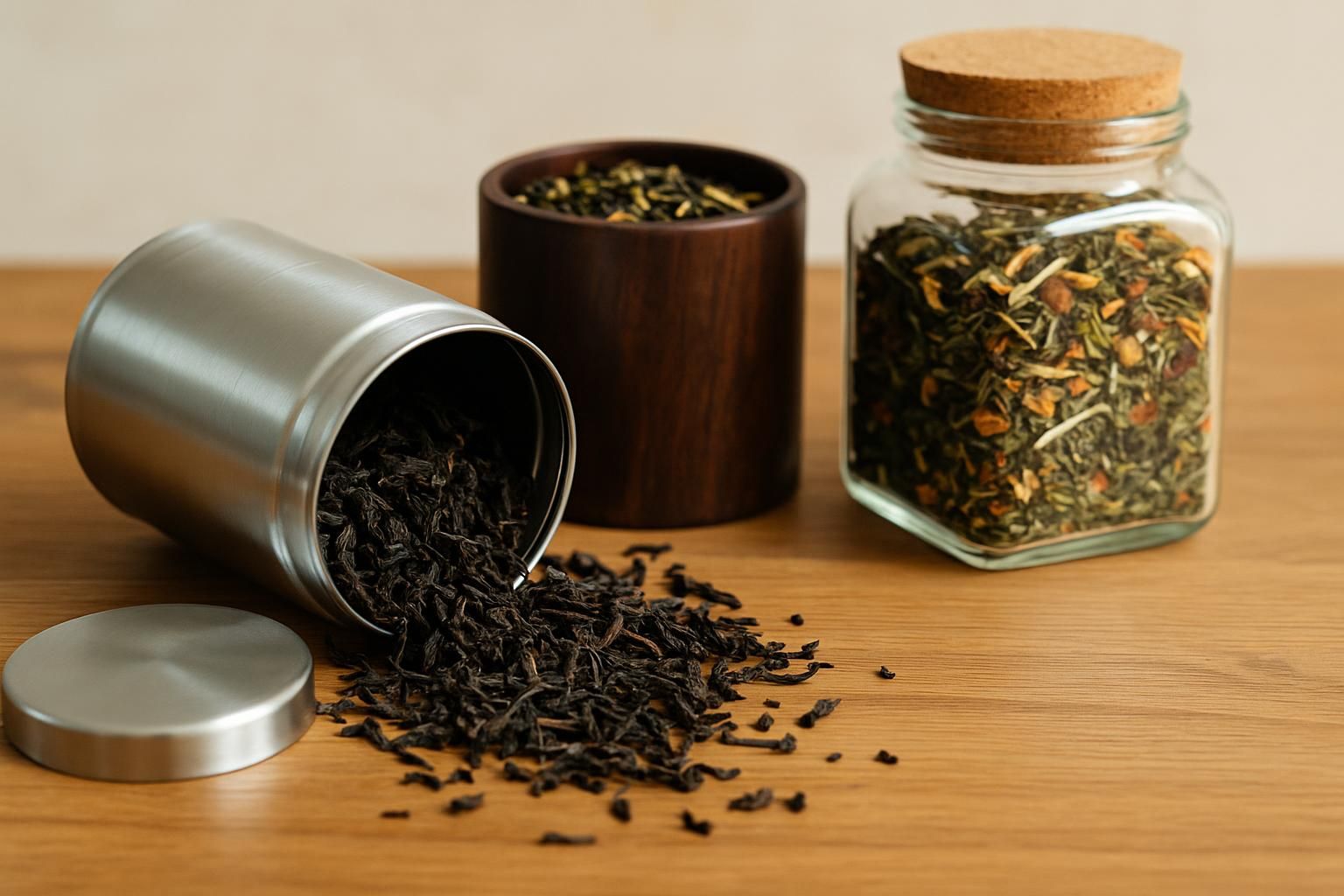 Teedose für losen Tee: Welche Materialien taugen?