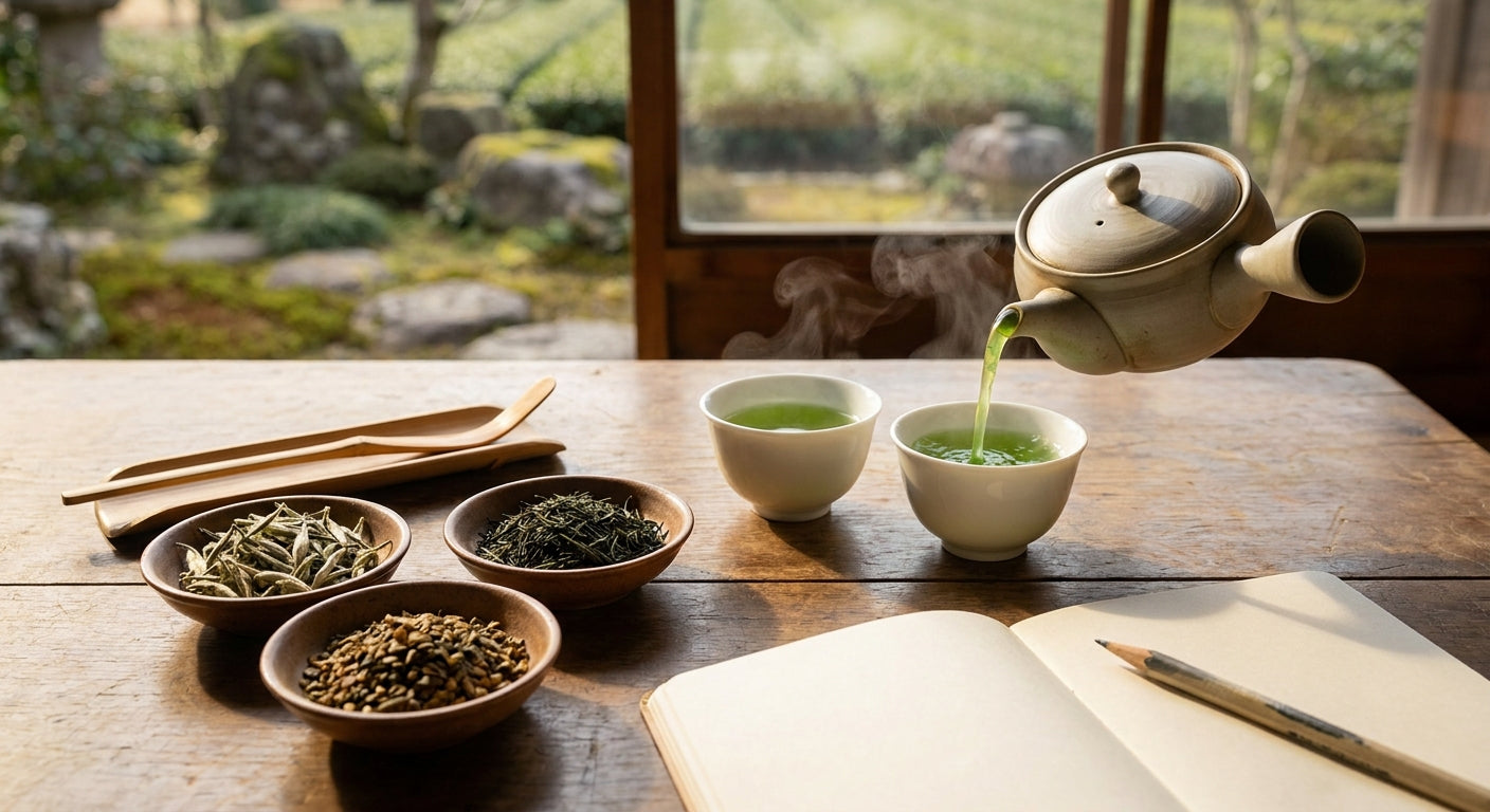 Sencha zubereiten