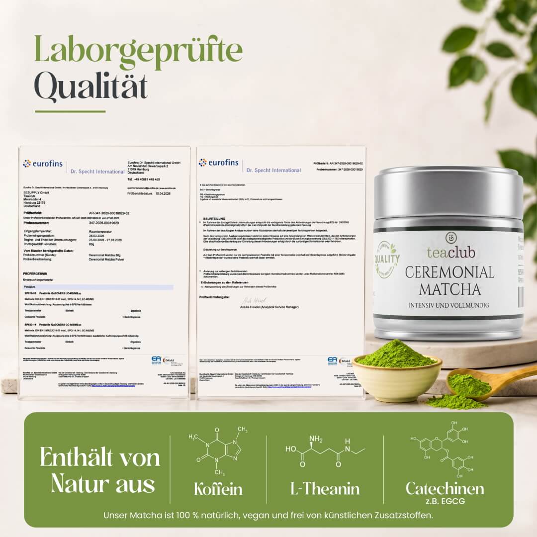 Ceremonial Matcha Laborgeprüft