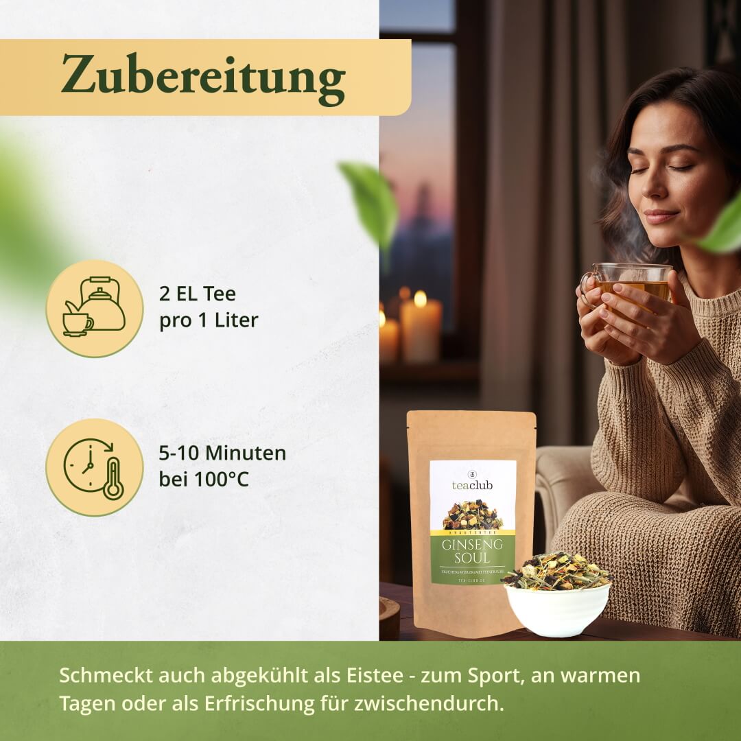 Ginseng Soul Zubereitung