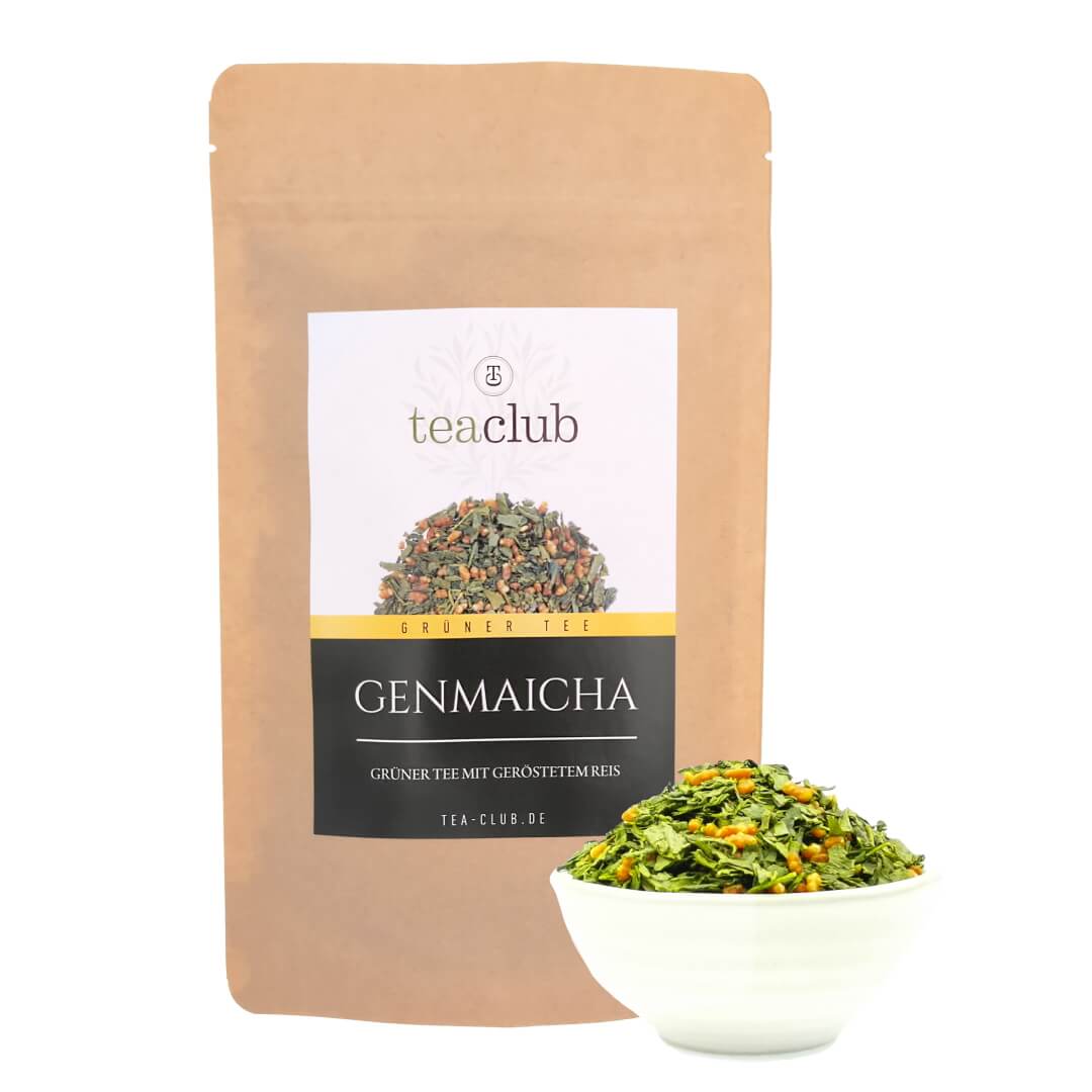 Genmaicha Grüner Tee mit geröstetem Reis