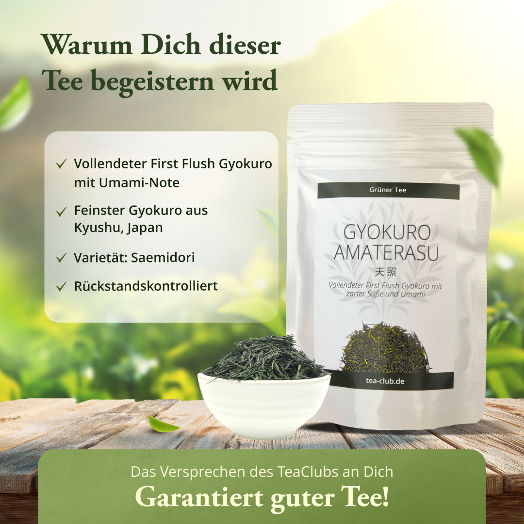 Gyokuro Amaterasu Grüner Tee