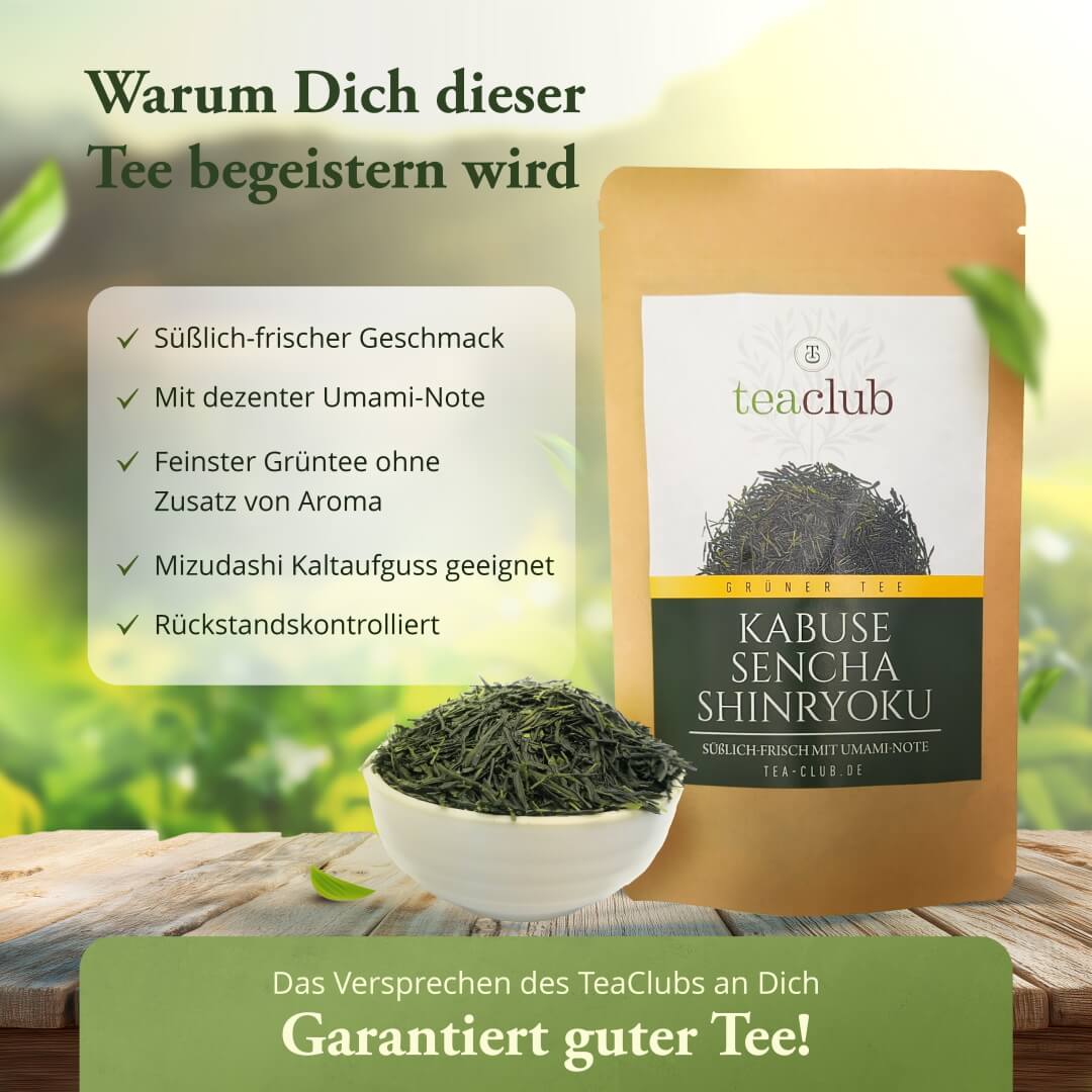 Kabuse Sencha Shinryoku Grüner Tee