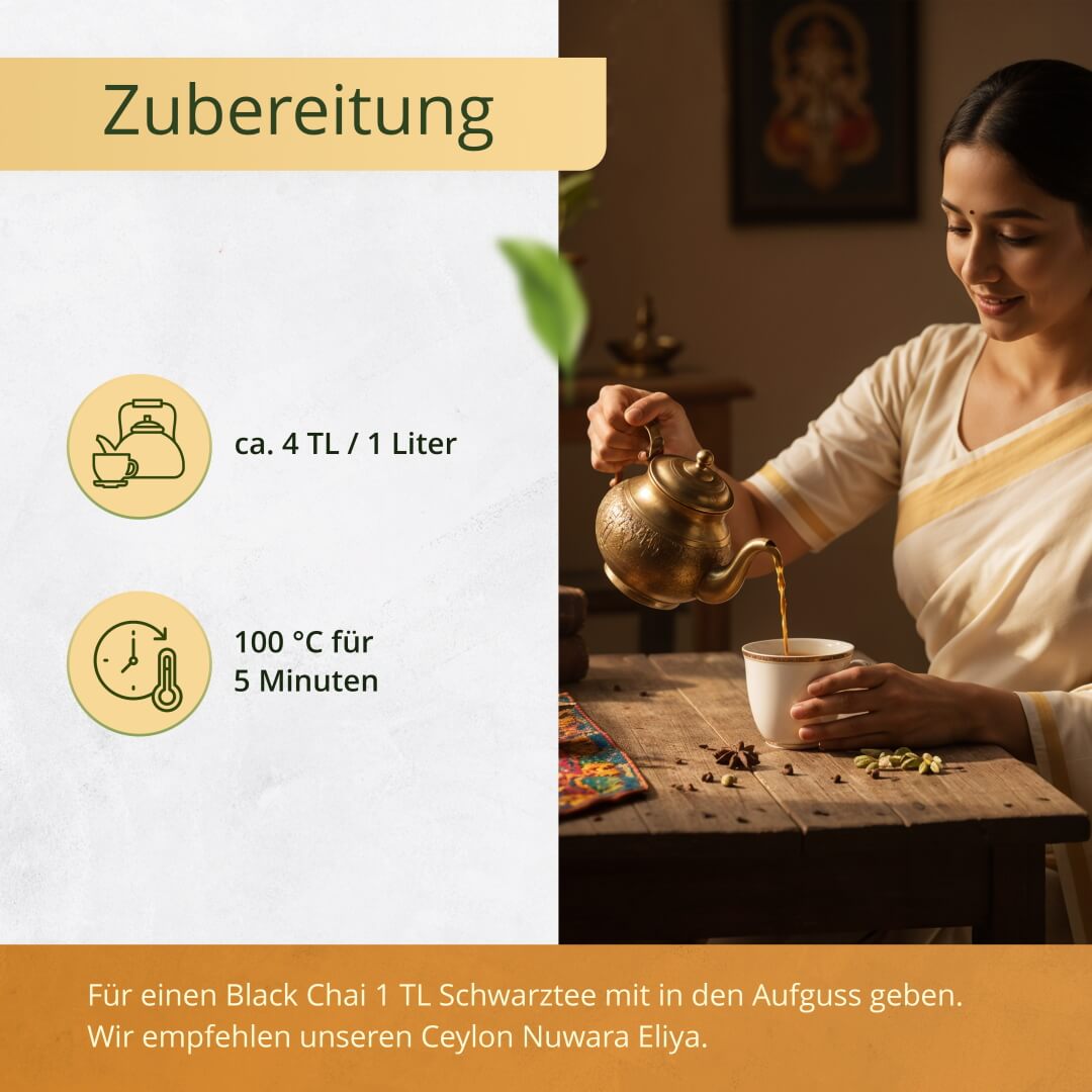 Masala Chai Zubereitung