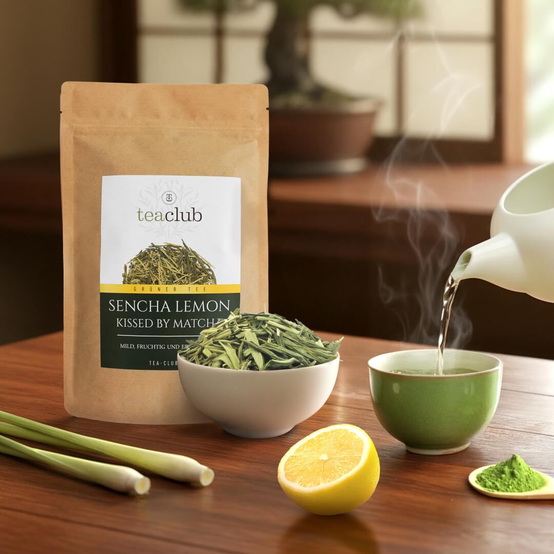 Sencha Lemon mit Matcha und Zitronengras