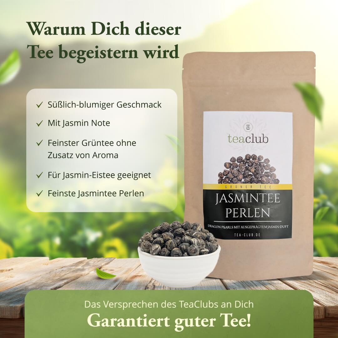 Was macht Jasmintee Perlen besonders