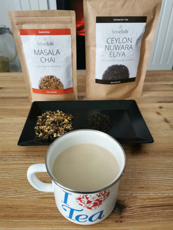 Black Chai Latte Zubereitung