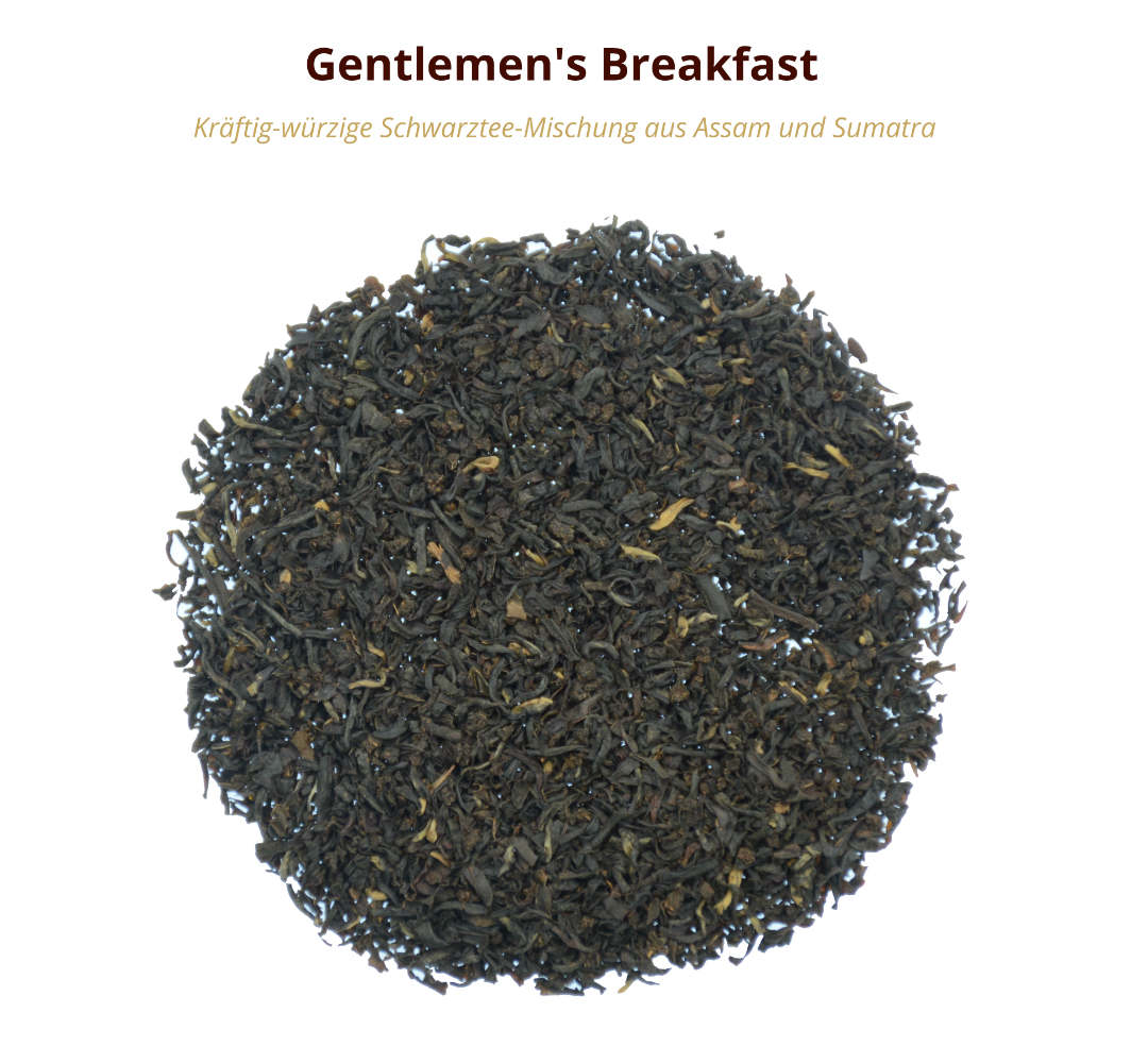 Gentlemen's Breakfast Schwarzer Tee Assam Sumatra
