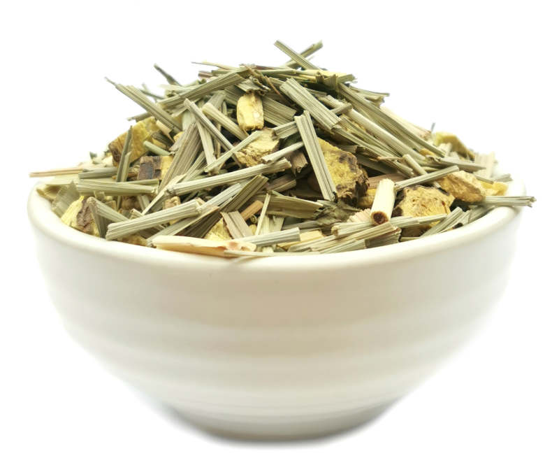 Ingwertee mit Zitronengras und Süßholzwurzel