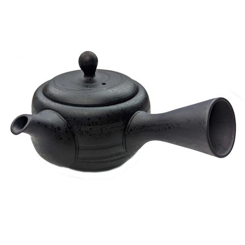 Kyusu Charcoal Black 200ml, Edelstahlsieb